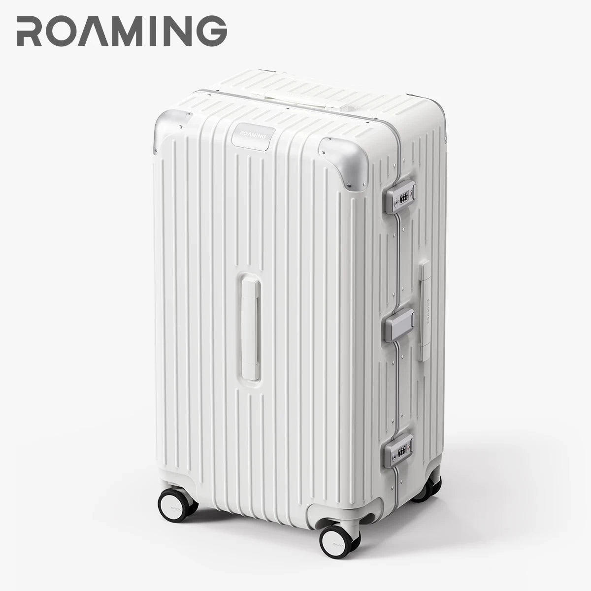 ROAMING Luxury Suitcase PC Material with Aluminum Alloy Frame TSA Lock Rolling Luggage Travel Large Capacity 20/24/26/28/30inch